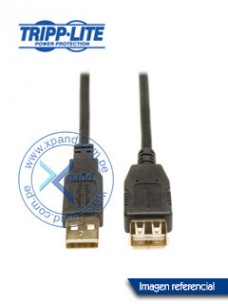 CABLE EXTENSIÓN TRIPP-LITE U024-006, USB 2.0 DE ALTA VELOCIDAD (A M/H), 1.83 MTS.