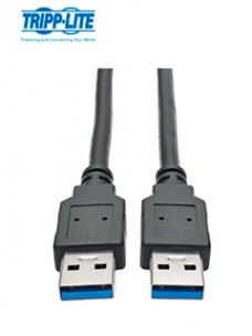 CABLE USB 3.0 SUPERSPEED A/A (M/M), NEGRO, 91 CM 3 PIESCONECTA PERIFÉRICOS Y T