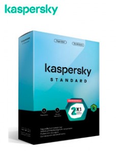 KASPERSKY STANDARD 2 X 1 (PROTEGE 2 DISPOSITIVOS AL PRECIO DE 1), LICENCIA DE 1 AÑO