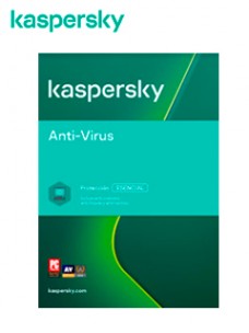 SOFTWARE KASPERSKY ANTI-VIRUS, PARA 3 PCS, LICENCIA 2 AÑOS, PRODUCTO VIRTUAL.