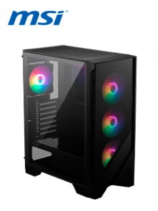 CASE MSI MAG FORGE 120A AIRFLOW, MID TOWERPUERTOS: 2 X USB 3.2 GEN 1 TYPE-A  /  