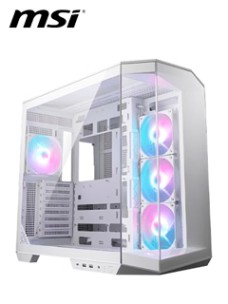 CASE MSI MAG PANO 100R PZ WHITE, MINI-ITX, MICRO-ATX, ATX, MID TOWERPUERTOS: 2 X