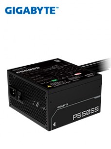 FUENTE DE ALIMENTACIÃ³N GIGABYTE P550SS, 550W, 80 PLUS SILVER, FORMATO ATX.