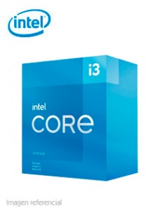 PROCESADOR INTEL CORE I3-10105F 3.70 / 4.40 GHZ, 6 MB CACHÃ© L3, LGA1200, 65W, 14 NM.