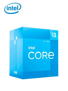 PROCESADOR INTEL CORE I3-12100 3.3 / 4.3GHZ 12MB INTEL SMART CACHÃ©, LGA1700, INTEL 7(