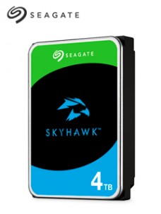 DISCO DURO SEAGATE SKYHAWK, ST4000VX016, 4TB, SATA 6GB/S, 256MB CACHE, 3.5