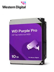 DISCO DURO WESTERN DIGITAL WD PURPLE PRO 10TB, SATA, 512MB CACHE, 7200 RPM, 3.5.