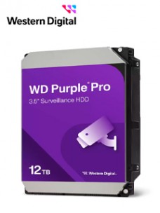 HD WD 12TB SATA PURPLE PRO