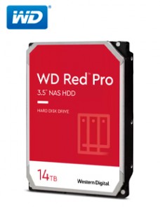 DISCO DURO WESTERN DIGITAL RED PRO NAS, WD142KFGX14TB SATA 6GB/S 7200RPM 3.5 512MB C