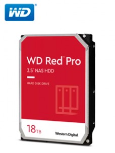 DISCO DURO WESTERN DIGITAL RED PRO NAS, WD181KFGX, 18TB, SATA, 7200RPM, 3.5, CACHE 5