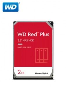 DISCO DURO WESTERN DIGITAL RED PLUS WD20EFZX, 2TB, SATA, 5400RPM, 3.5, CACHE 128MB