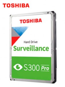 DISCO DURO TOSHIBA SURVEILLANCE S300 PRO, 10TB SATA 6.0GB/S, 7200RPM, 512MB CACHE, 3.