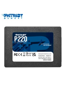 UNIDAD EN ESTADO SOLIDO PATRIOT P220, 1TB, SATA III 6.0 GB/S, 2.5, 7MMVELOCIDAD
