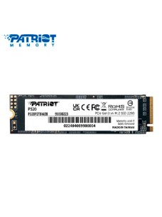 UNIDAD EN ESTADO SÃ³LIDO PATRIOT P320, 1TB, M.2 2280 PCIE GEN 3 X4 NVME 1.3VELOCI