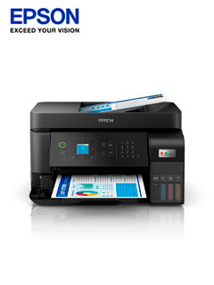 IMPRESORA MULTIFUNCIONAL EPSON ECOTANK L5590, IMPRIME/ESCANEA/COPIA/FAX/USB/LAN/WI-FI