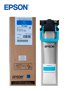 BOLSA DE TINTA EPSON T11A220-AL COLOR CYAN.COMPATIBLE CON WORKFORCE PRO WF-C5810