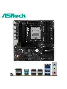 MOTHERBOARD ASROCK B850M PRO-A, CHIPSET AMD B850,SOCKET AMD AM5, MATXSOPORTA PRO
