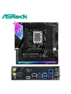 MOTHERBOARD ASROCK B860M LIGHTNING WIFI, CHIPSET INTEL B860, LGA 1851, HDMI, DP, ATX