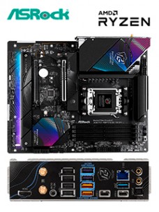 MOTHERBOARD ASROCK X870 RIPTIDE WIFI, CHIPSET AMDX870, SOCKET AMD AM5, ATXSOPORT