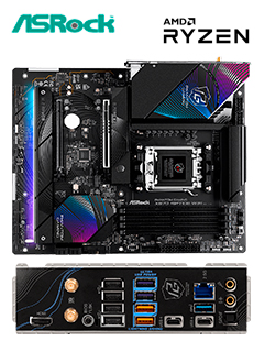 MOTHERBOARD ASROCK X870 RIPTIDE WIFI, CHIPSET AMDX870, SOCKET AMD AM5, ATXSOPORT