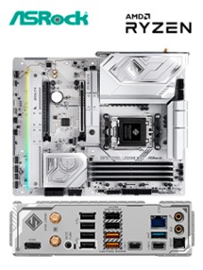 MOTHERBOARD ASROCK X870 STEEL LEGEND WIFI, CHIPSET AMD X870, SOCKET AMD AM5, ATX