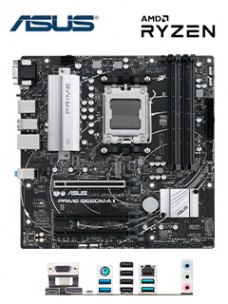 MOTHERBOARD ASUS PRIME B650M-A II , CHIPSET AMD B650, SOCKET AM5, MICRO ATXSOPOR