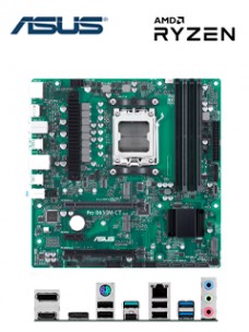 MOTHERBOARD ASUS PRO B650M-CT-CSM, CHIPSET AMD B650, SOCKET AMD AM5, MATXSOPORTA