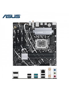 MOTHERBOARD ASUS PRIME B760M-A AX6 II, CHIPSET INTEL B760, LGA1700, MATXSOPORTA 