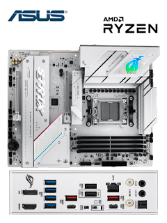 MOTHERBOARD ASUS ROG STRIX B850-A GAMING WIFI, CHIPSET AMD B850, SOCKET AMD AM5, ATX