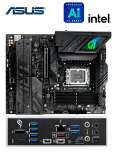 MOTHERBOARD ASUS ROG STRIX B860-F GAMING WIFI, CHIPSET INTEL B860, LGA 1851, HDMI, DP
