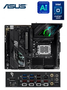 MOTHERBOARD ASUS ROG STRIX Z890-F GAMING WIFI, CHIPSET INTEL Z890, LGA 1851, HDMI, DP