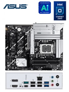 MOTHERBOARD ASUS PRIME Z890-P WIFI, CHIPSET INTELZ890, LGA 1851, HDMI, DP, ATXSO