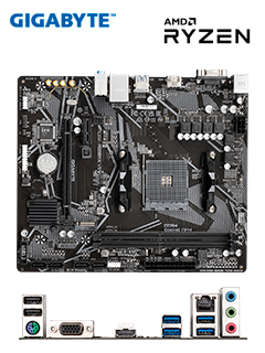 MOTHERBOARD GIGABYTE A520M K V2 (REV. 1.0) CHIPSET AMD A520, SOCKET AM4, MICRO ATX