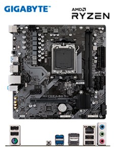 MOTHERBOARD GIGABYTE A620M H (REV. 1.0) CHIPSET AMD A620, SOCKET AM5, MICRO ATXS