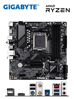 MOTHERBOARD GIGABYTE B650M D3HP AX, CHIPSET AMD B650, SOCKET AMD AM5, MATXSOPORT