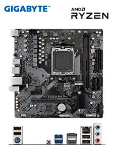 MOTHERBOARD GIGABYTE B650M H, AM5, DDR5, HDMI, DP, HD AUDIO.SOPORTA PROCESADORES
