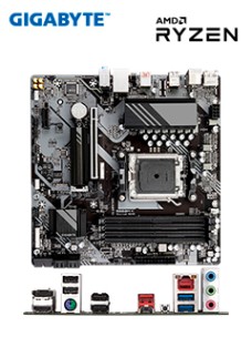 MOTHERBOARD GIGABYTE B650M K, AM5, DDR5, HDMI, DP, HD AUDIO.SOPORTA PROCESADORES