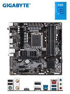 MOTHERBOARD GIGABYTE B760M DS3H AX DDR4 (REV. 1.0), CHIPSET INTEL B760, LGA1700, MATX