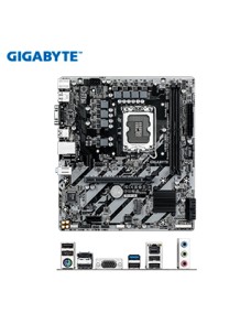 MOTHERBOARD GIGABYTE H810M S2H, CHIPSET INTEL H810, LGA 1851, MICRO-ATXSOPORTA P