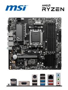 MOTHERBOARD MSI PRO B650M-P, CHIPSET AMD B650, SOCKET AMD AM5, MATXSOPORTA PROCE