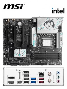 MOTHERBOARD MSI B860 GAMING PLUS WIFI, CHIPSET INTEL B860, LGA 1851, HDMI, DP, ATX