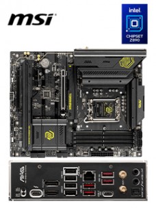 MOTHERBOARD MSI MAG B860 TOMAHAWK WIFI, CHIPSET INTEL B860, LGA 1851, HDMI, DP, ATX