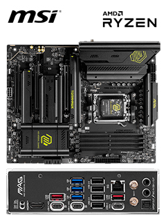 MOTHERBOARD MSI MAG X870 TOMAHAWK WIFI, CHIPSET AMD X870, SOCKET AMD AM5, ATXSOP