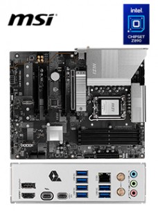 MOTHERBOARD MSI PRO Z890-S WIFI, CHIPSET INTEL Z890, LGA 1851, HDMI, DP, ATXSOPO