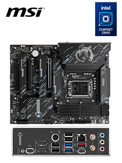 MOTHERBOARD MSI Z890 GAMING PLUS WIFI, CHIPSET INTEL Z890, LGA 1851, HDMI, DP, ATX