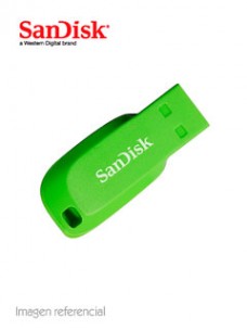 MEMORIA FLASH USB SANDISK CRUZER BLADE, 16GB, USB2.0.CRUZER BLADE USB FLASH DRIV