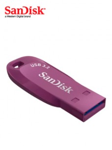 MEMORIA FLASH USB SANDISK ULTRA SHIFT, 32GB, USB 3.2 GEN 1, COLOR LILA