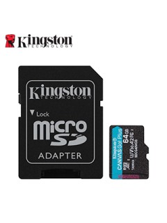 MEMORIA FLASH MICROSD KINGSTON CANVAS GO! PLUS, 64GB, CON ADAPTADOR SDDIMENSIONE
