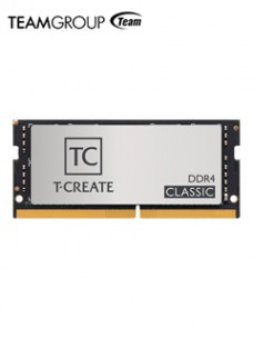 MEMORIA SO-DIMM TEAMGROUP T-CREATE, 16GB (2X8GB),DDR4-3200MHZ (PC4 25600) 1.2V, CL22