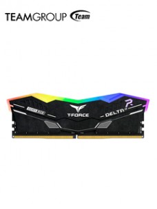 MEMORIA TEAMGROUP T-FORCE DELTAα RGB DDR5, 16GB DDR5-6000MHZ, CL38, 1.25V, NEGRO